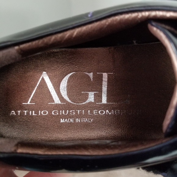 COPY - AGL Attilio Giusti Leombruni Bow Slip Sneaker - Picture 5 of 8
